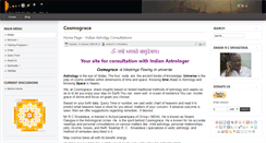 Desktop Screenshot of cosmograce.com